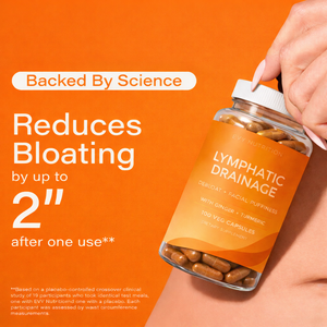 Lymphatic drainage (Debloat + Facial puffines)