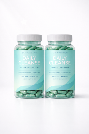 Daily Cleanse (Detox + Clear skin)  Set
